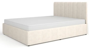 Łóżko 160x200 Mossa MO12 Kremowe