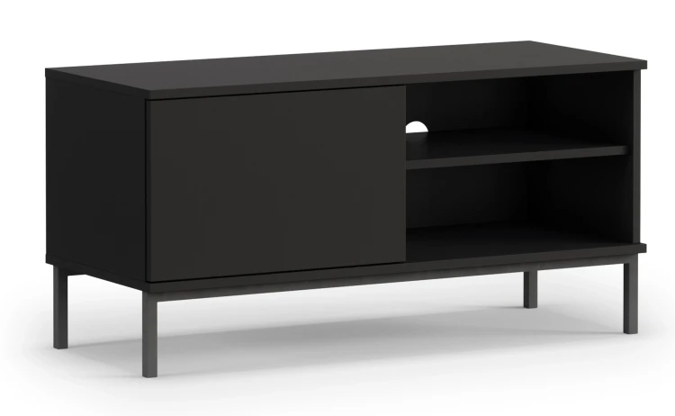 Szafka RTV 1D Querty Czarny