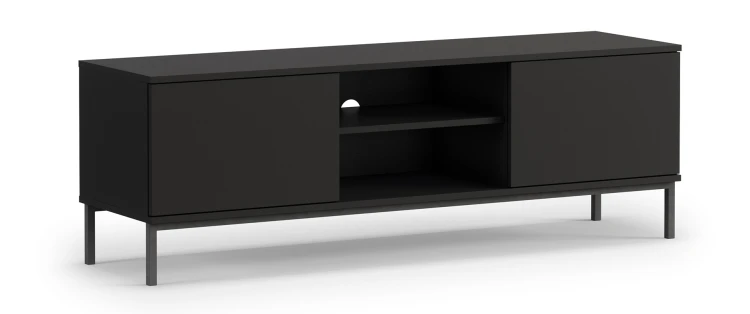 Szafka RTV 2D Querty Czarny