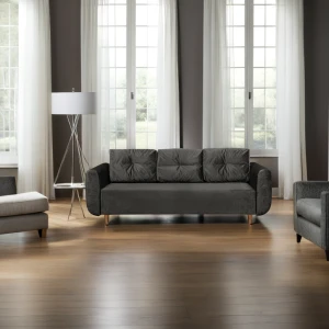 Kanapa rozkładana Sewilla Grafitowa