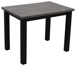 Stół do kuchni LAP 100x70 Czarny/Beton