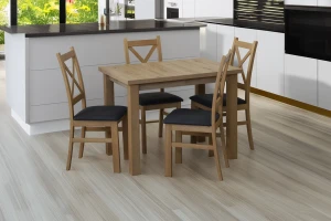 Stół do kuchni LAP 120x80 Dąb Artisan