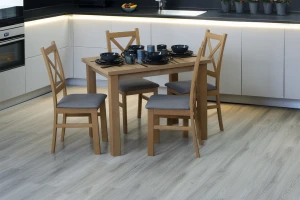 Komplet stół 100x70 z 4 krzesłami M007-4 Dąb Artisan