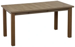 Zestaw stół 150/190x80 z 4 krzesłami M009-4 Dąb Artisan