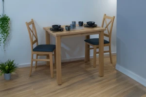 Stół 100x70 z 2 krzesłami M013-2 Dąb Artisan