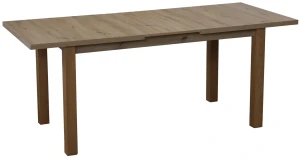 Komplet stół rozkładany 150/190x80 z 4 krzesłami M018-4 Dąb Artisan