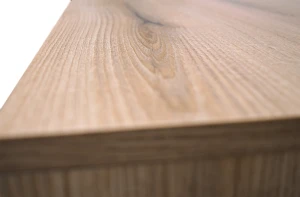 Szafka RTV z ryflowanymi frontami Yukashi 2S T312 dąb evoke