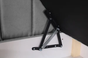 Łóżko kontynentalne 1-osobowe Sofaro Plus 80x200 Beżowe