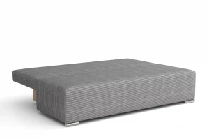 Kanapa rozkładana Lunera Prima 2 sztruks grafit