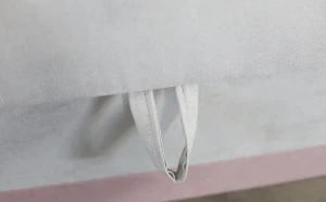 Sofa rozkładana narożnik jednoosobowa Vaxer Różowo/Szara