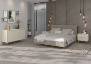 Komoda trzydrzwiowa  Sakai 1 3F T813 Beż