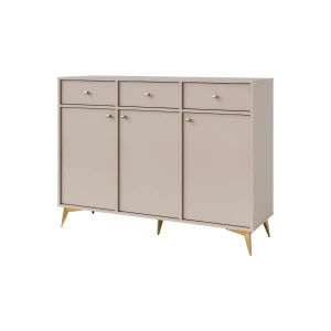 Komoda z szufladami  Sakai 1 3F 3S T827 Beż