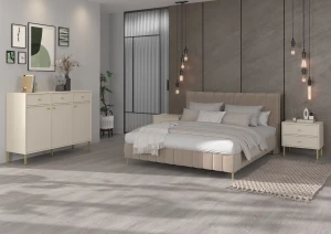 Komoda trzydrzwiowa  Sakai 2 3F T813 Beż