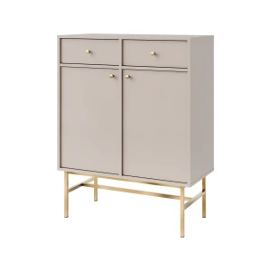 Komoda z szufladami  Sakai 3 2F 2S T826 Beż