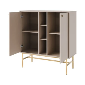 Komoda dwudrzwiowa  Sakai 3 2F T822 Beż