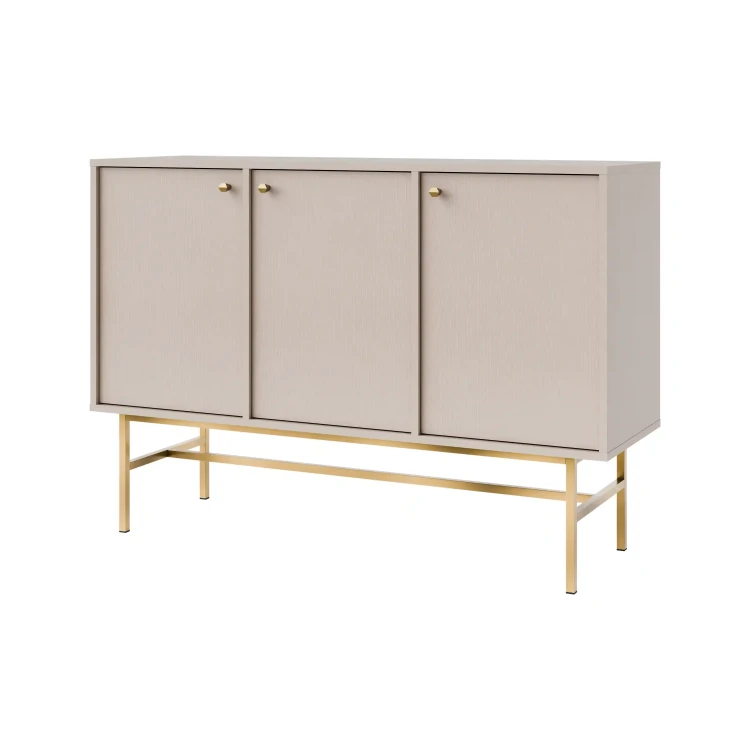 Komoda trzydrzwiowa  Sakai 3 3F T813 Beż