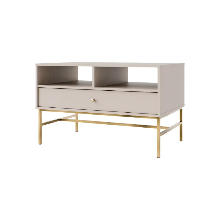 Stolik kawowy z szufladą  Sakai 3 T201 Beż