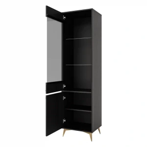 Witryna szklana  Sakai 1 2F T101 Czarny