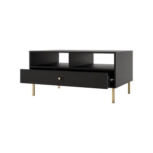 Stolik kawowy z szufladą  Sakai 2 1S T201 Czarny