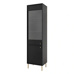 Witryna szklana  Sakai 2 2F T101 Czarny