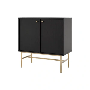 Komoda dwudrzwiowa  Sakai 3 2F T812 Czarny