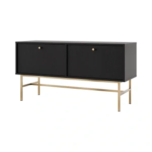 Szafka RTV stojąca  Sakai 3 2K T302 Czarny