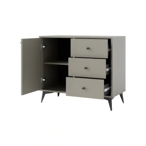 Komoda z szufladami  Sakai 1 1F 3S T814 Eukaliptus