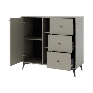 Komoda z szufladami  Sakai 1 1F 3S T824 Eukaliptus