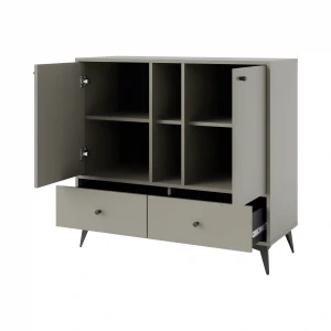 Komoda z szufladami  Sakai 1 2F 2S T825 Eukaliptus