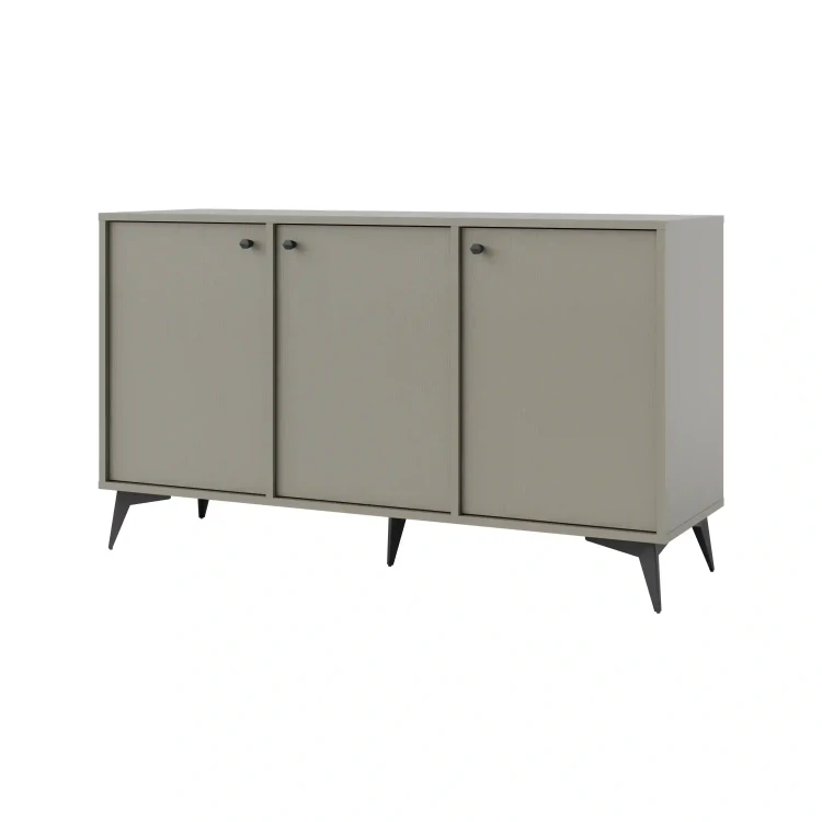 Komoda trzydrzwiowa  Sakai 1 3F T813 Eukaliptus