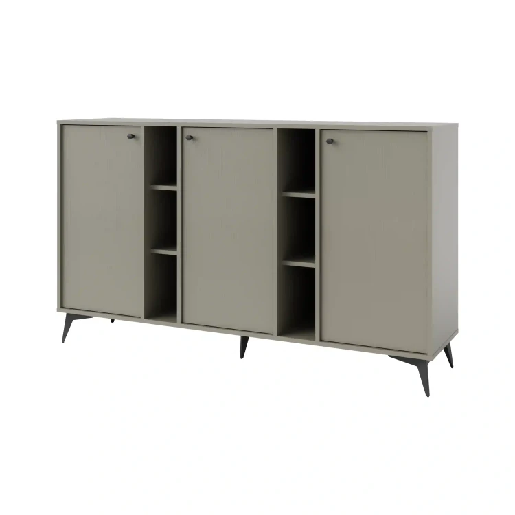 Komoda trzydrzwiowa  Sakai 1 3F T823 Eukaliptus