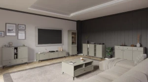Komoda trzydrzwiowa  Sakai 1 3F T823 Eukaliptus