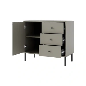 Komoda z szufladami  Sakai 2 1F 3S T814 Eukaliptus