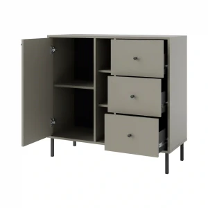 Komoda z szufladami  Sakai 2 1F 3S T824 Eukaliptus