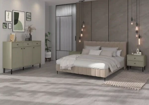 Komoda trzydrzwiowa  Sakai 2 3F T813 Eukaliptus