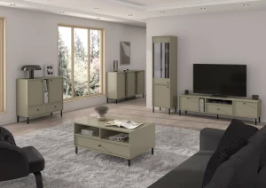 Stolik kawowy z szufladą  Sakai 2 1S T201 Eukaliptus