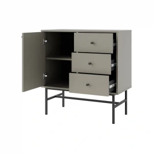 Komoda z szufladami  Sakai 3 1F 3S T814 Eukaliptus