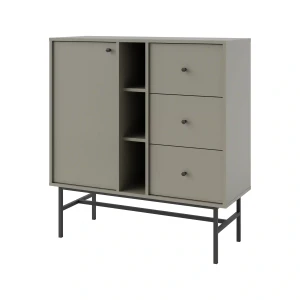 Komoda z szufladami  Sakai 3 1F 3S T824 Eukaliptus