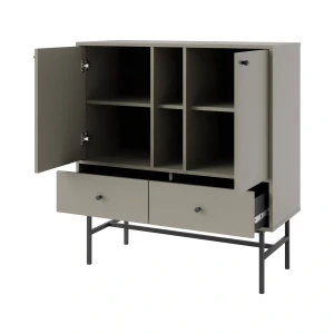 Komoda z szufladami  Sakai 3 2F 2S T825 Eukaliptus