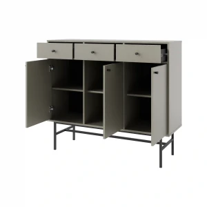 Komoda z szufladami  Sakai 3 3F 3S T827 Eukaliptus