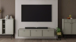 Szafka RTV wisząca  Sakai 4 3K T303 Eukaliptus