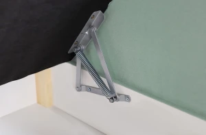 Łóżko jednoosobowe z pojemnikiem Hirek Eko 80x180 Miętowy