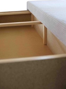 Kanapa rozkładana z funkcją spania SILVER PRIMA boucle beżowa