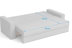 Kanapa rozkładana z funkcją spania SILVER PRIMA boucle kremowa