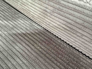 Kanapa rozkładana z funkcją spania SILVER PRIMA sztruks szary