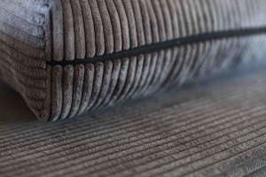 Kanapa rozkładana Lunera 2 sztruks różowy