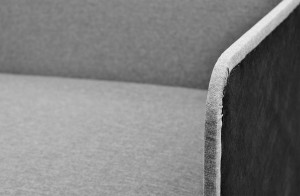 Tapczan 80x180 z pojemnikiem Dallas Szary/Grafit