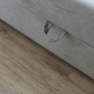 Łóżko kontynentalne 180x200 SONNO BELLO Eko Skóra Czarna 2 pojemniki