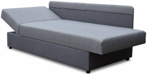 Łóżko tapicerowane z pojemnikiem 80x200 Dawid Szare