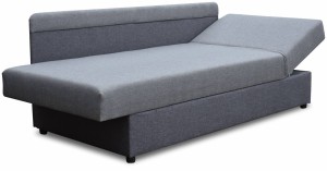 Łóżko tapicerowane z pojemnikiem 80x200 Dawid Szare